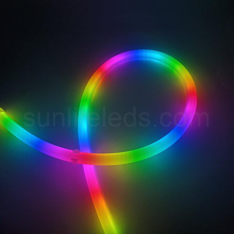 19mm Multi Color Circular LED Neon