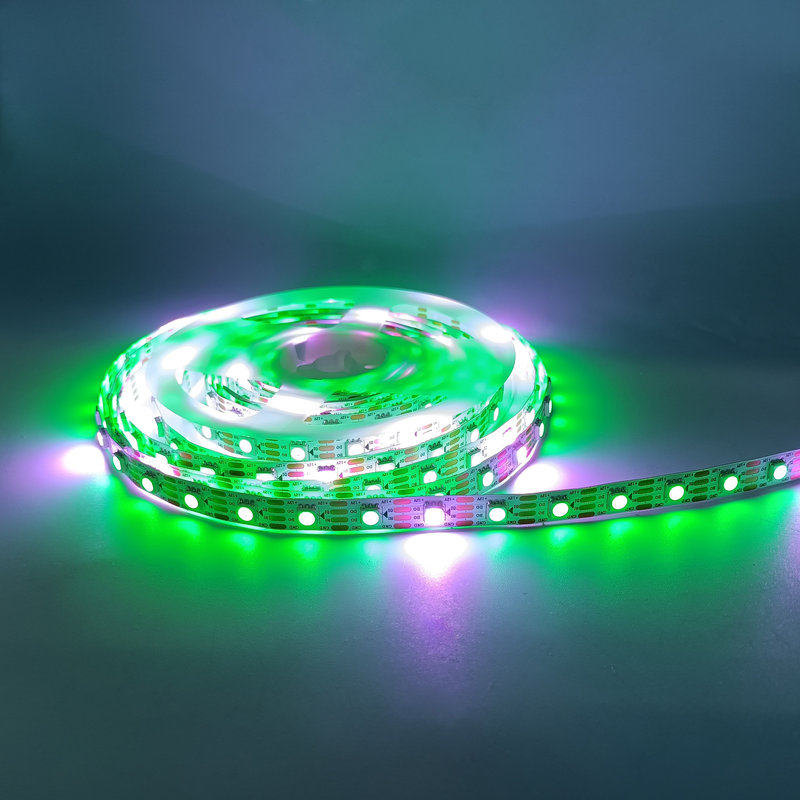 APA102 RGB LED strip green