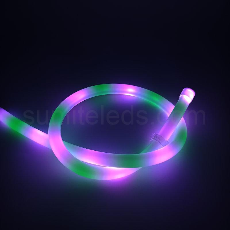 High Quality 19mm Round RGB Neon Light