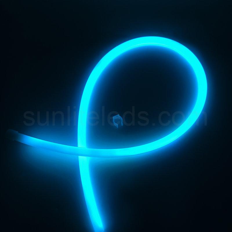Sleek Circular Neon LED Light for Minimalistic Design