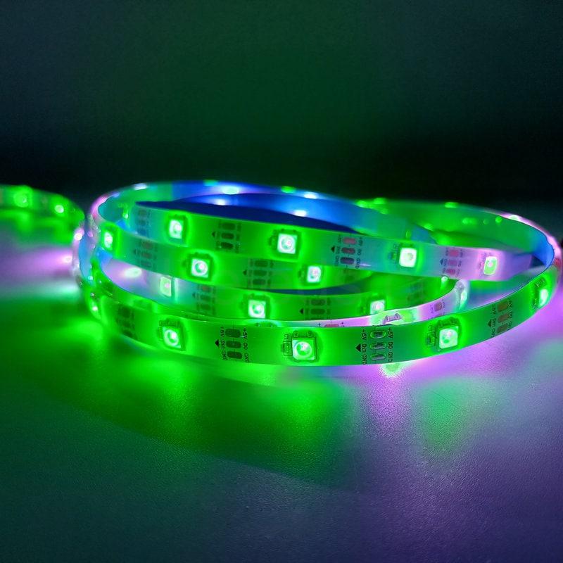 WS2812B neopixel LED strip green