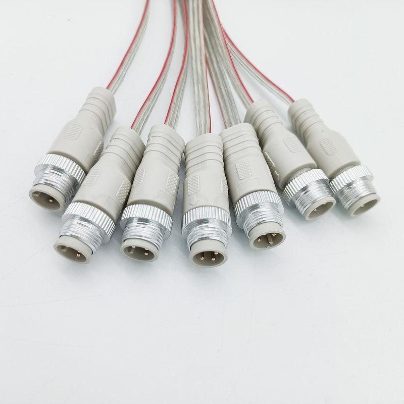 LED Strip to Wire Connector, 8mm LED Strip Snap Connectors
