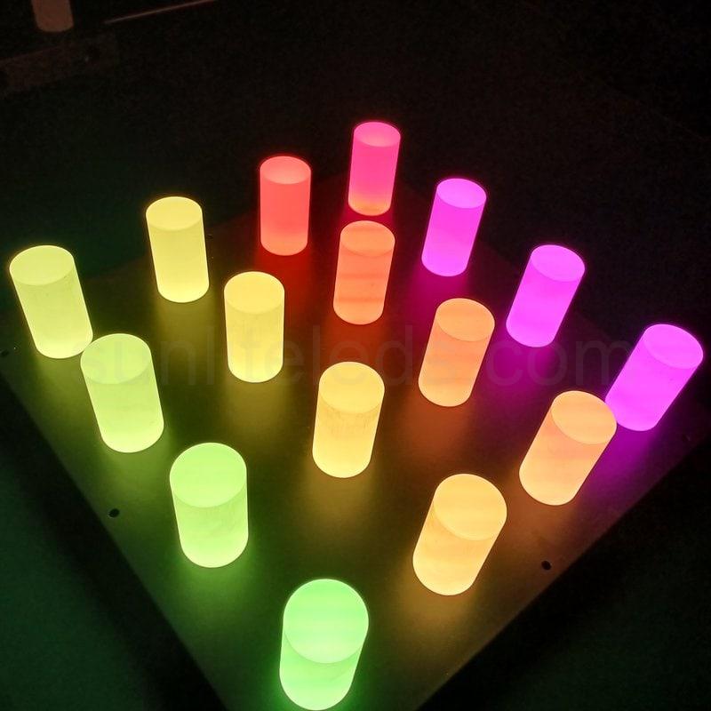 Acrylic pixel tube light