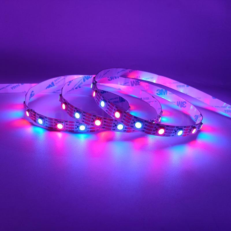Tira LED digital multicolor flexible