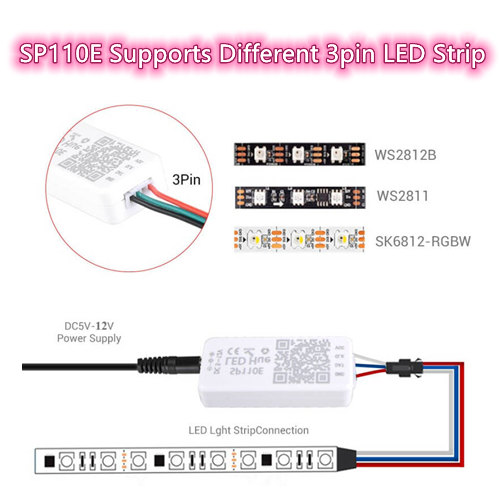 SP110E support different ICs
