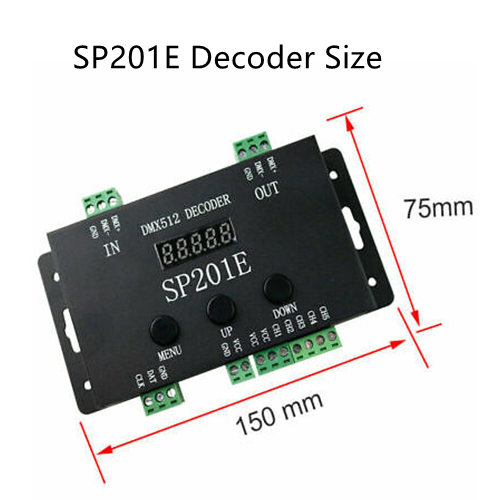 SP201E Decoder Dimension