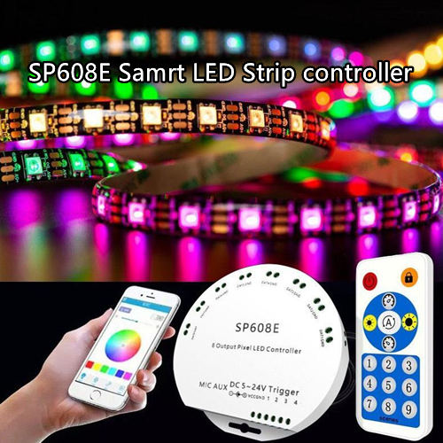 SP608E LED strip controller