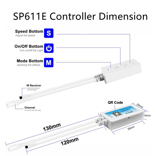 SP611E Dimension