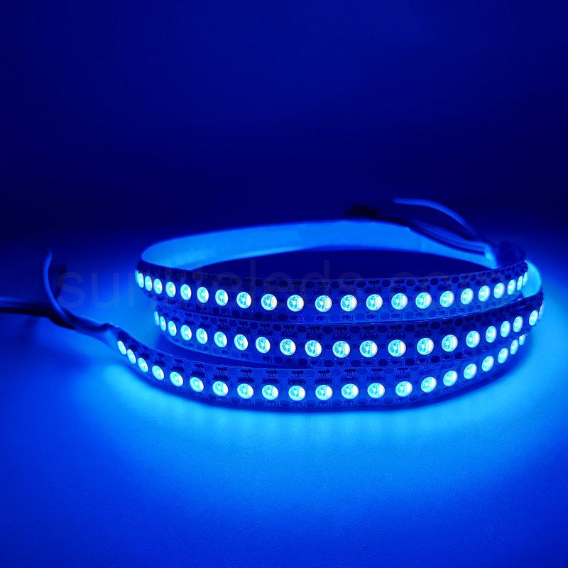 Powerful multicolored led strip with dynamic effects 144 leds / m - 1 led /  pixel