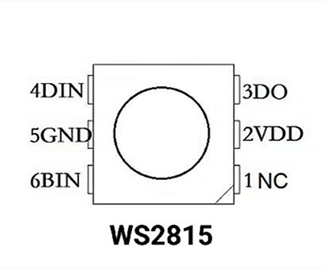 WS2815 LED PIN