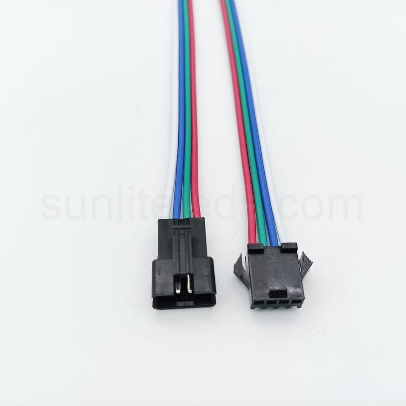 4 pin JST Cable For Digital LED Strip high quality