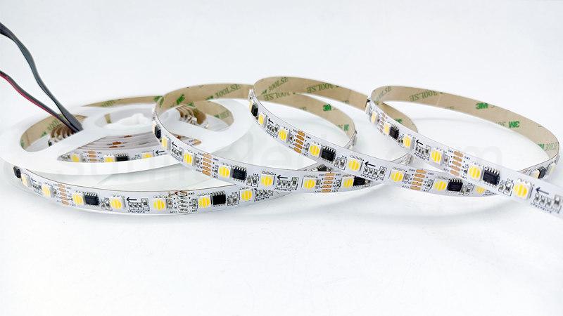 DMX LED Strip Lights with Dimming and Color Temperature Adjustment