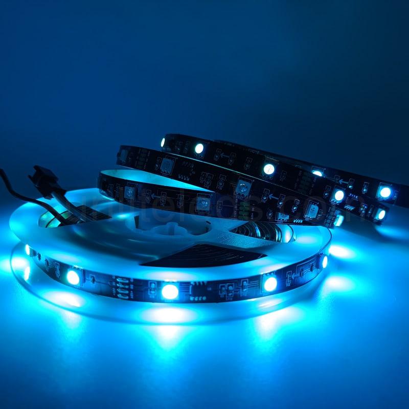 RGB UCS1903 LED strip blue