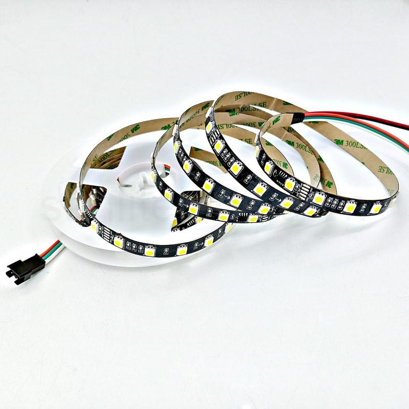 White 24v programmable LED strip 10mm