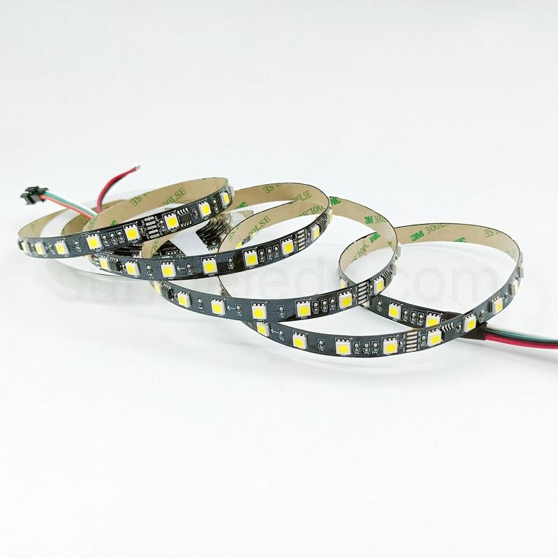 White 24v programmable LED strip 60leds