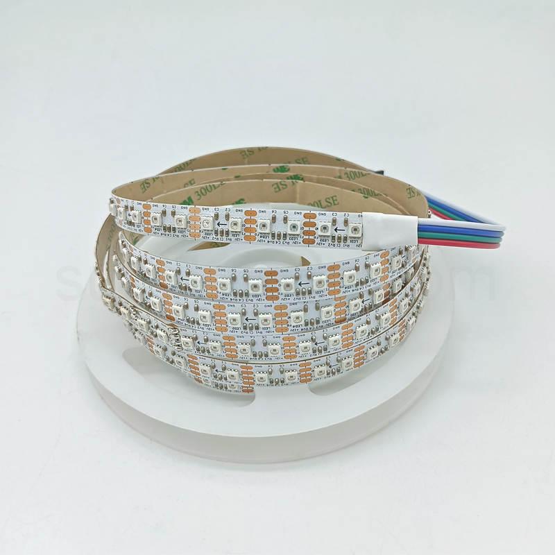Experience the Magic of 10mm 12V 120LED Individually Controlled RGB LED Strip