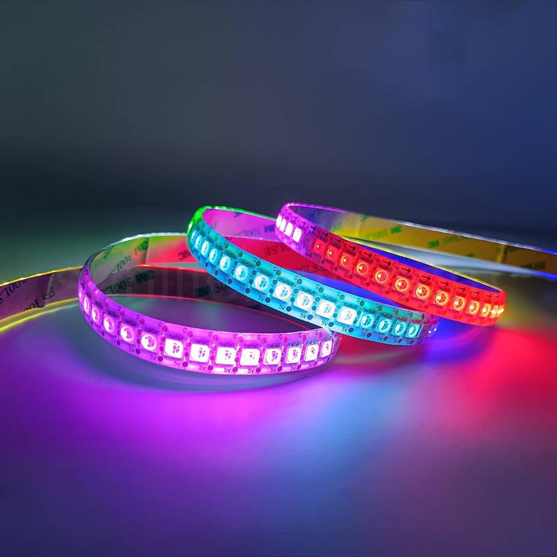 Get Festive with 10mm WS2813 RGB LED Strip Lights for Holidays