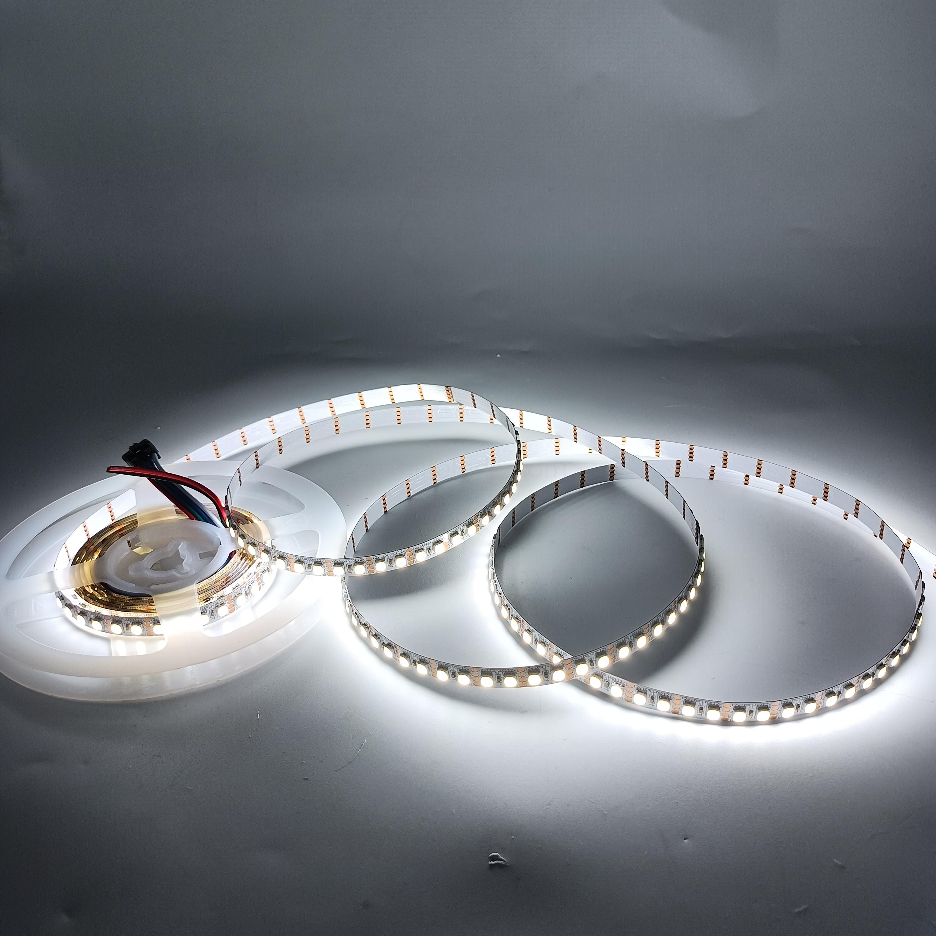 Upgrade Your Lighting Setup with 8mm 12v 144leds Individually Controlled White LED Strip