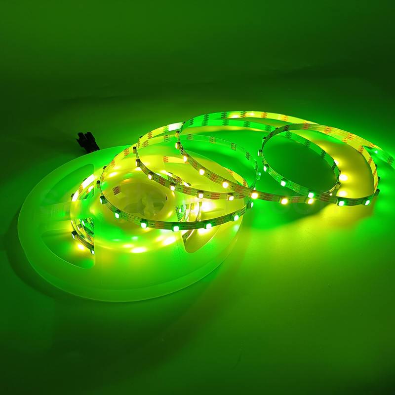 Vibrant pool lighting with SK6812 RGBW LED tape