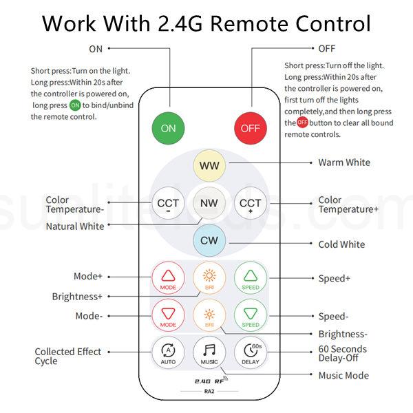 RA2 remote control