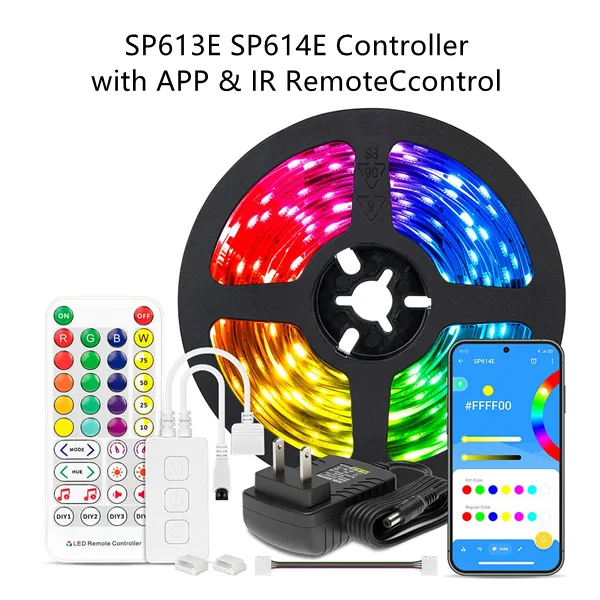 SP613E SP614E controller for addressable LED strip