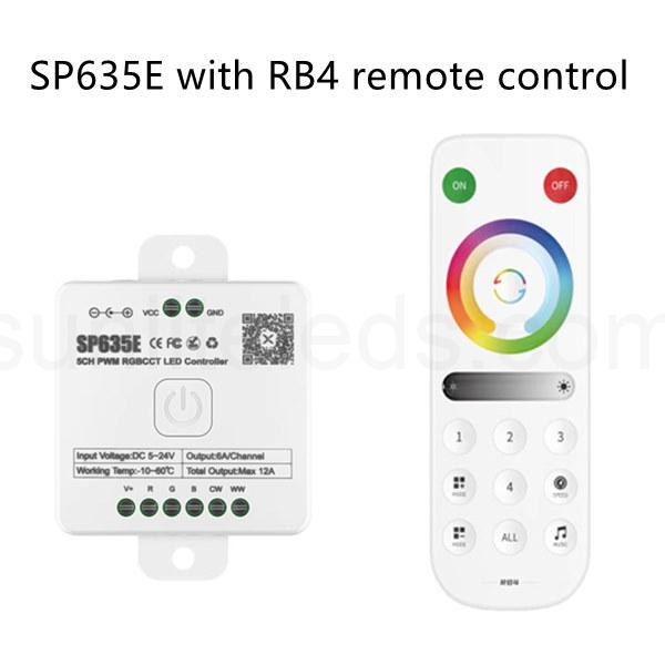 SP635E with RB4 remote controller
