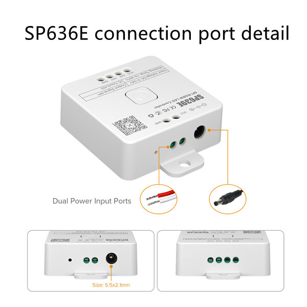 SP636E connection details