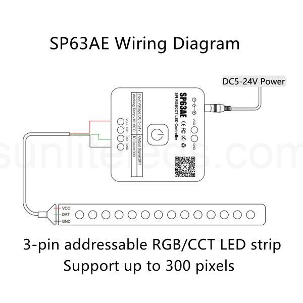 SP63AE wiring diagram