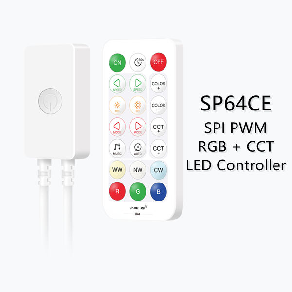 SP64CE SPI RGB PWM CCT LED Controller