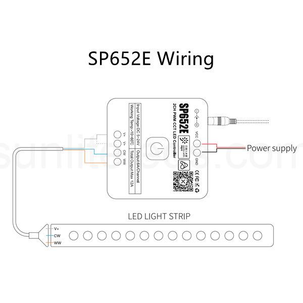 SP652E wiring