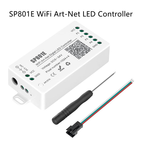 SP801E WiFi Art Net LED Controller