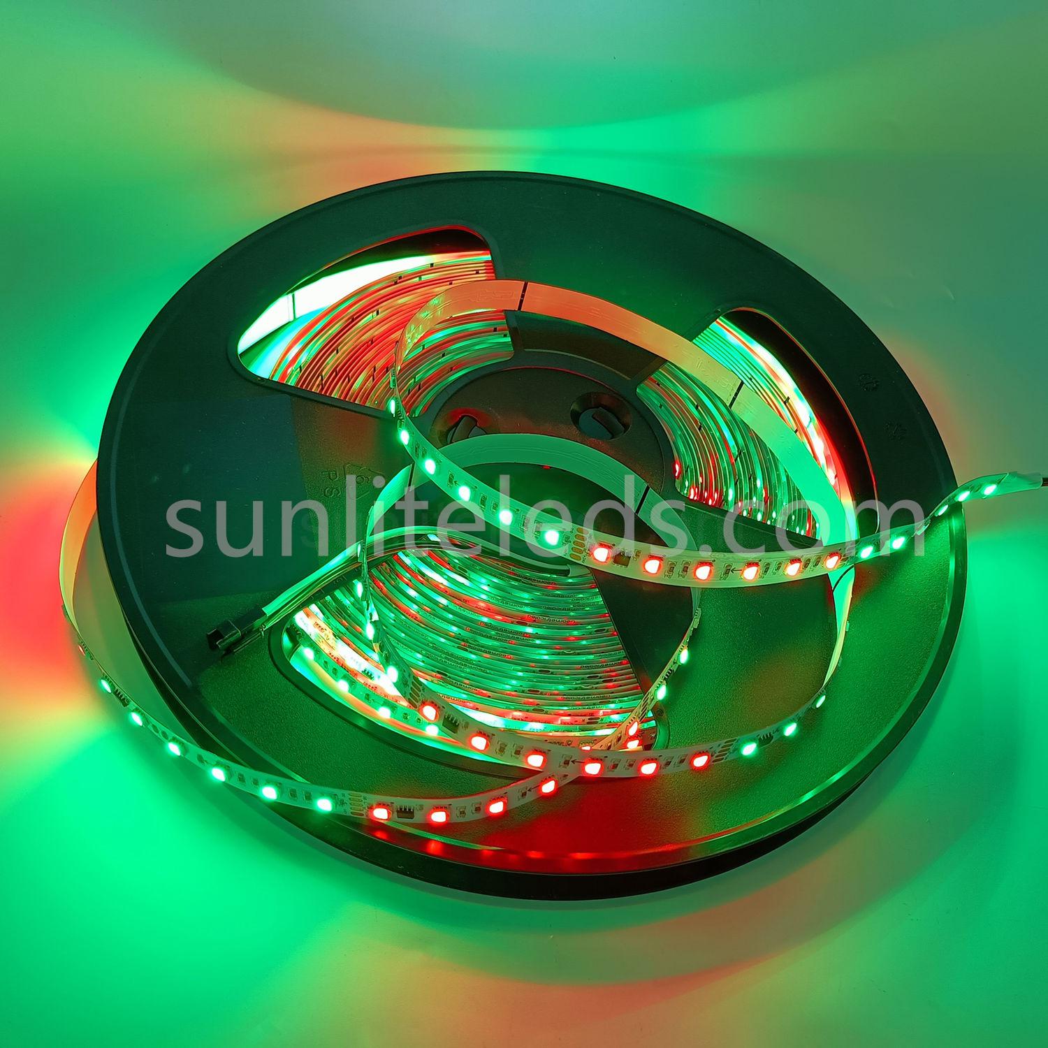 UCS2904 RGBW LED Strip Visuals Captivating Light Show