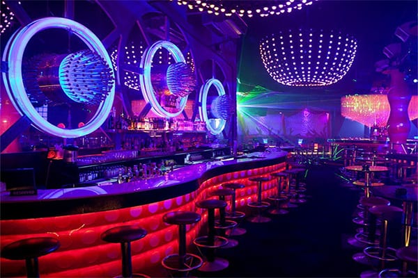 Ambient Lighting nightclub