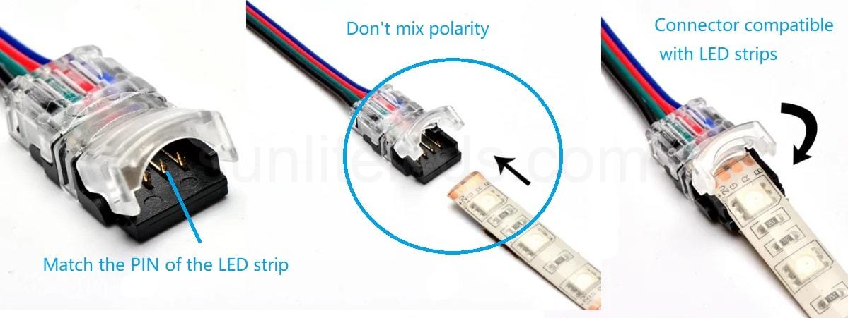LED Strip Connector Troubleshooting