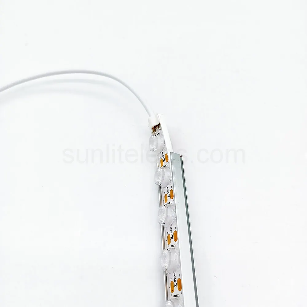 30X45 Degree Beam Angle IP65 Flexible LED Strip With Lens 14X9mm 5