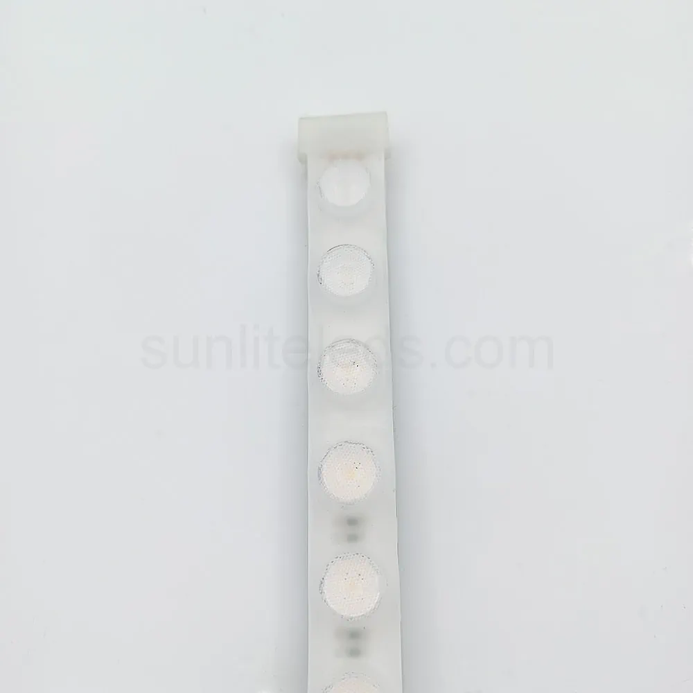 CCT Tunable White IP65 Flexible LED Strip With Lens 19X9mm 5